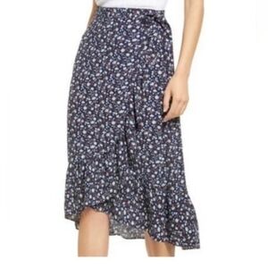 Madewell wrap skirt